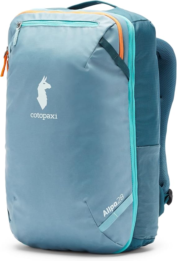 Cotopaxi Allpa 28L Travel Pack, Blue Spruce and Abyss