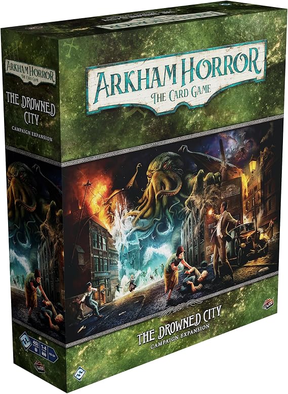Arkham Horror The Card Game The Drowned City Campaign Expansion