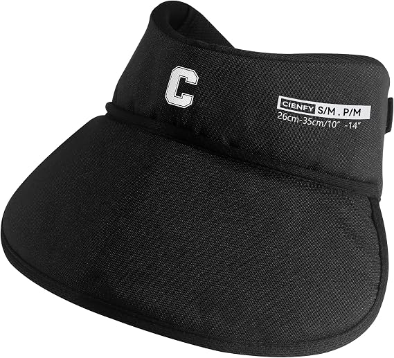 Cienfy Hoceky Neck Guard Cut Resistant Soft Neck Protector Hockey Gear for Youth and Adult