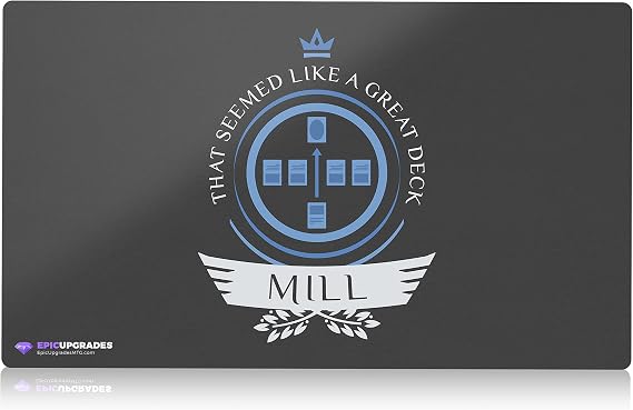Mill Life - Funny Playmat Gift for MTG Players Card Mat Accessories