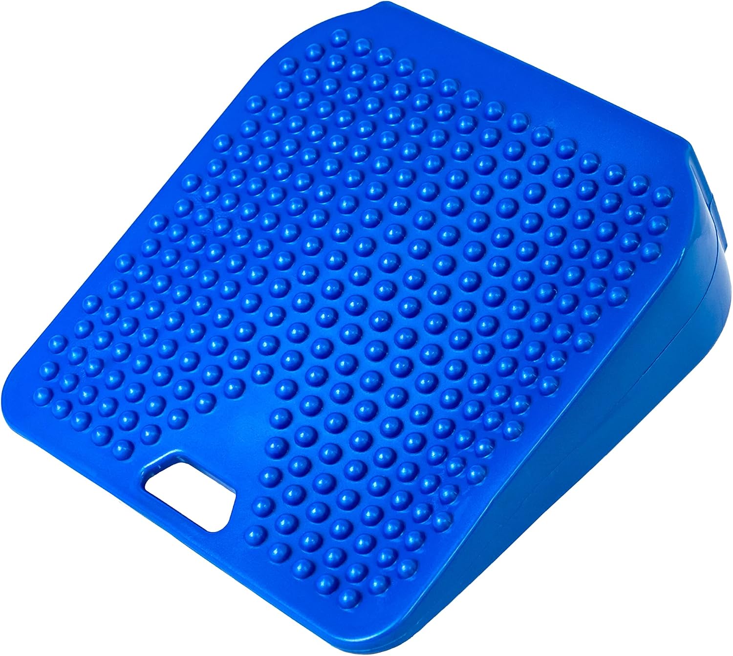 CanDo Sitting Wedge Active Seat Wobble Cushion for Posture, Back Pain, Stress Relief, Restlessness, and Anxiety - Adult Size, 14" x 14"