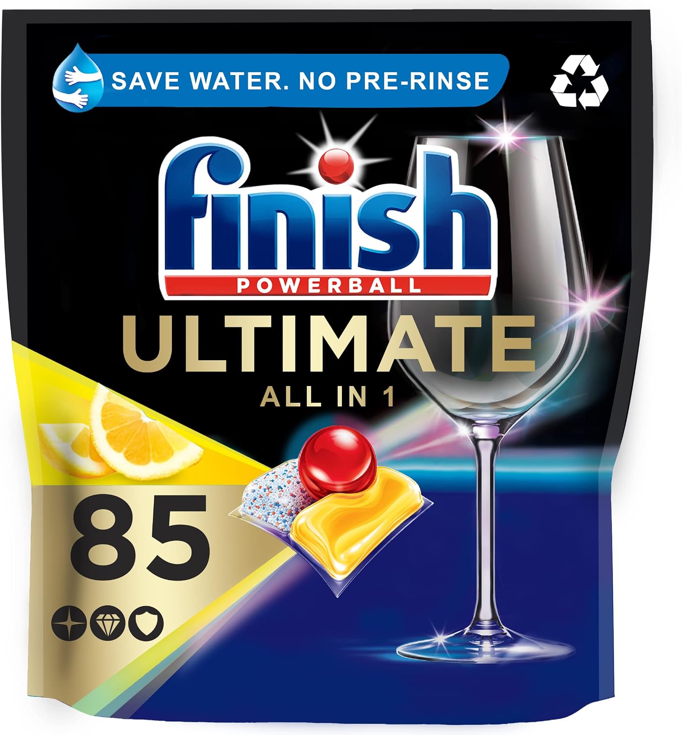 Finish In Wash Dishwasher Cleaner | Variant : regular | Size: Pack of 8, 250ml each |Cleans Dishwasher While Washing Dishes