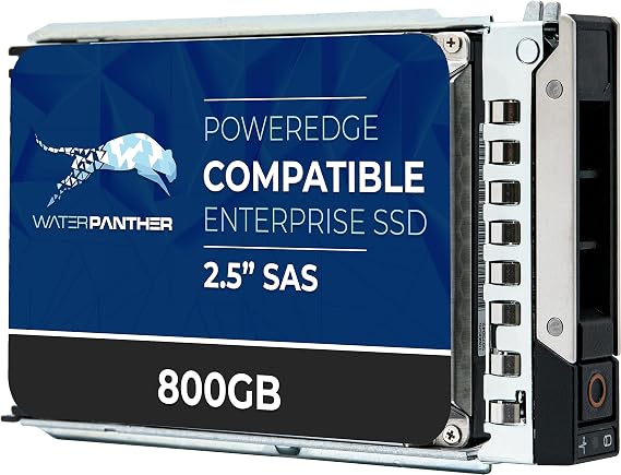800GB SAS 12Gbps 2.5in SSD for Dell PowerEdge Servers | Enterprise Solid State Drive in Gen14 Tray