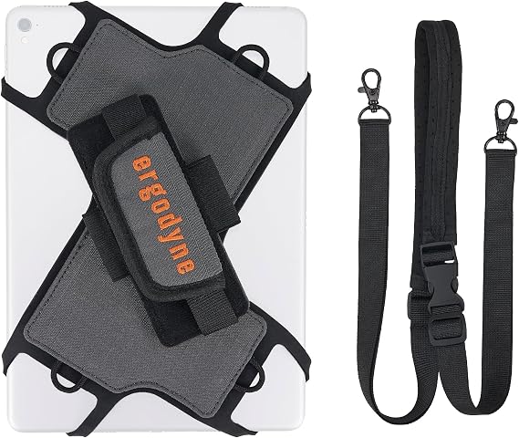 Ergodyne Squids 5549 Tablet Holder with Detachable Shoulder Strap, Mobile Device Solutions