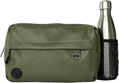 Tushbaby Pack- Convertible Crossbody for Daily Essentials, Stylish and Functional, Multiple Compartments, Lightweight Design, Comfortable Straps, Travel Ready, Olive
