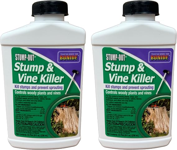 Bonide Vine & Stump Killer With Applicator Concentrate 8 Oz, 2 Pack