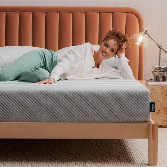 Leesa Original 10" Mattress, Twin Size, Cooling/CertiPUR-US Certified Foam / 120-Night Trial Grey