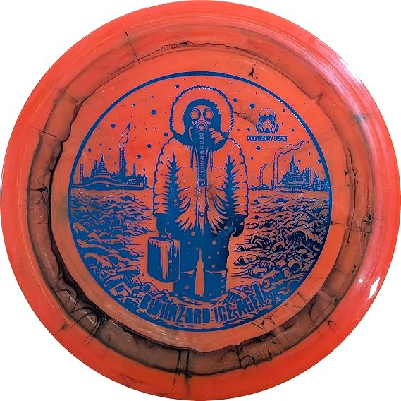 DOOMSDAY DISCS Ice Age | Advanced Fairway Driver for Experienced Disc Golf Players | Premium Flexible Plastic