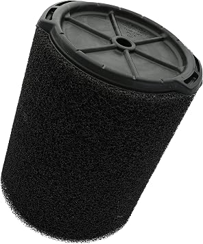 Ridgid VF7000 Genuine Replacement Foam Wet Application Only Vac Filter for Ridgid 5-20 Gallon Wet/Dry Vacuums