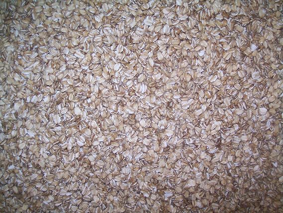 Organic Rolled Oats: Fresh Cold Rolled Raw Hulless Oats, Farmer Direct, non-GMO and Organic, rolled fresh, 15 lbs.